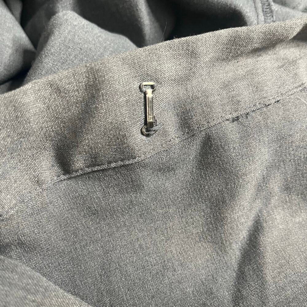 Attention Womens Dress Pants Gray 16 Career Work Slacks Stretch Trousers - Picture 8 of 12
